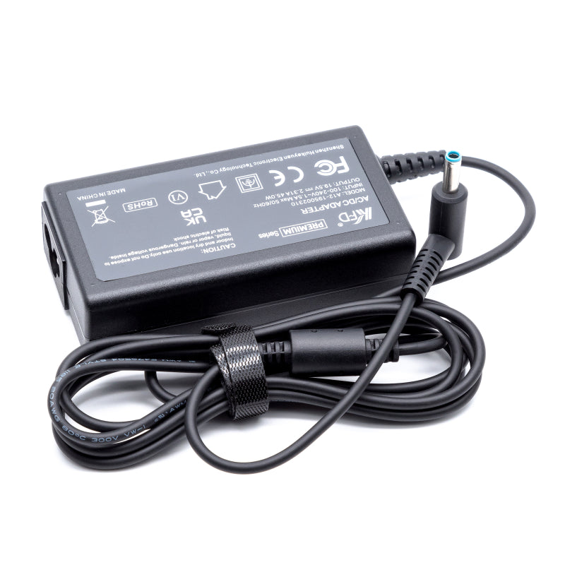 Premium adapter in retailverpakking HP 19,5V 2,31A 4,5mm * 3,0mm incl. netsnoer