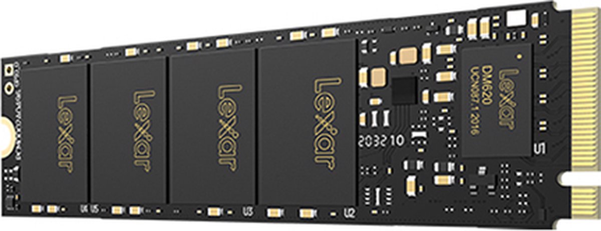 Lexar NM620 - Interne SSD - PCIe Gen3x4 - NVMe M.2 2280 - 256 GB