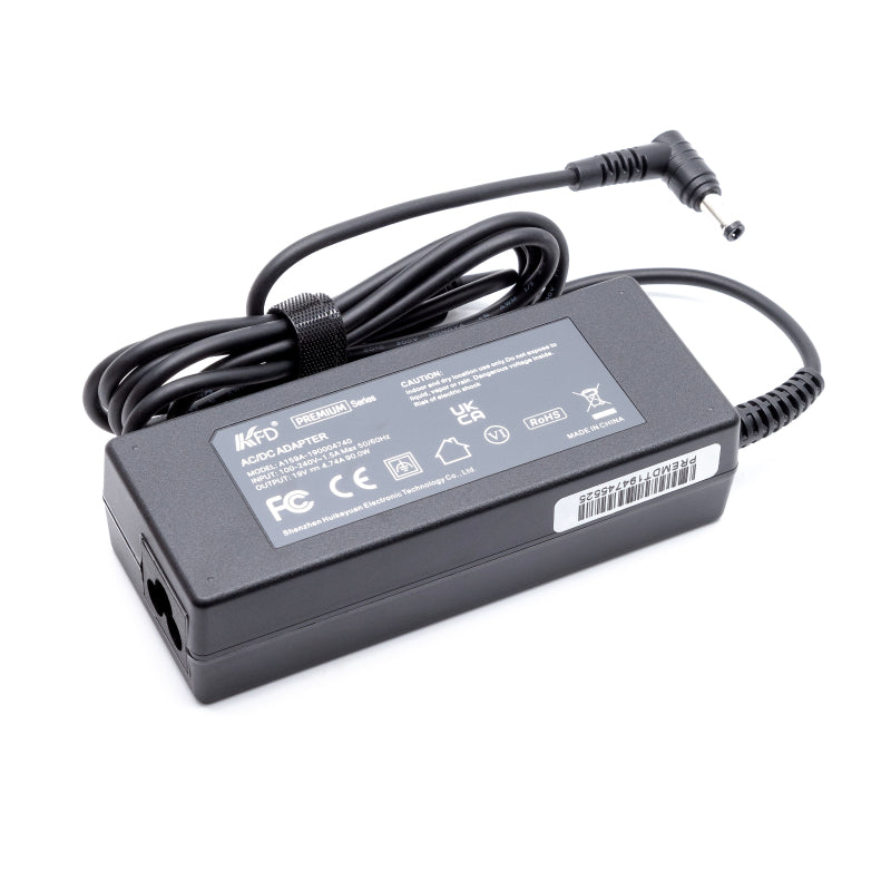Premium adapter in retailverpakking  Asus  19V 4,74A - 5,5mm * 2,5mm incl. netsnoer 90w