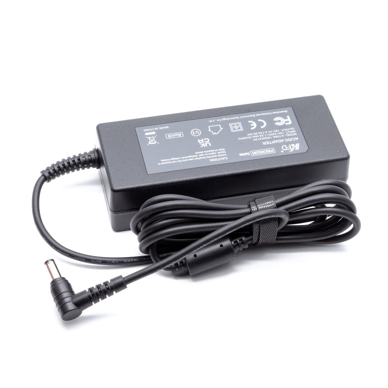 Premium adapter in retailverpakking  Asus  19V 4,74A - 5,5mm * 2,5mm incl. netsnoer 90w