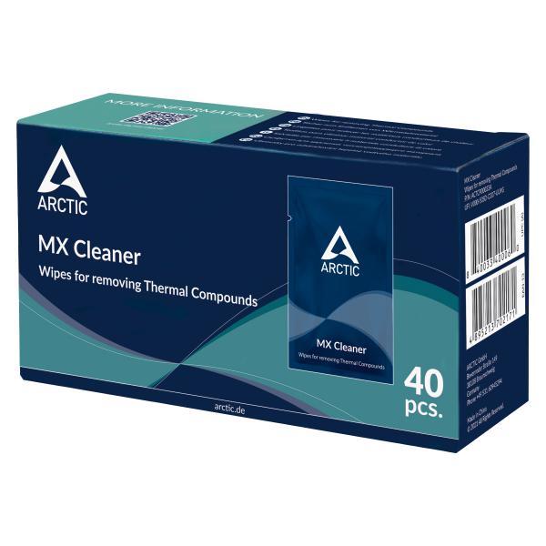 Arctic Cooling MX Cleaner wipes voor koelpasta (40 Pieces)