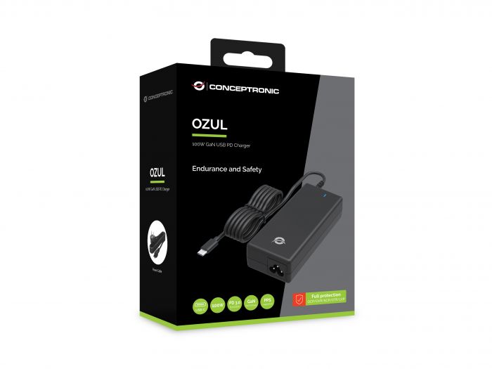 CONCEPTRONIC Lader 1Port GaN USB-C 100WPD3.0