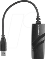 Lanberg USB->RJ45 Netzwerkkaart USB 3.0 1x RJ45 1GB Kabel