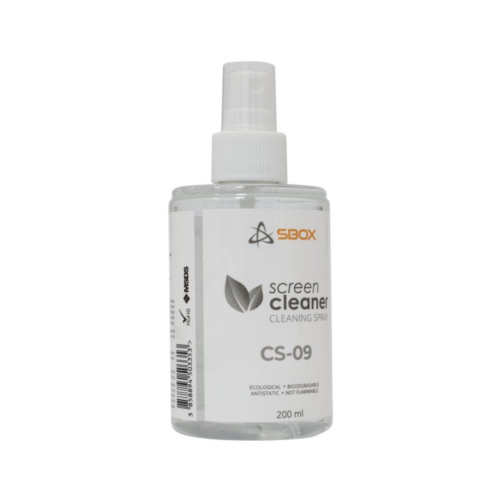 SBOX CS-09 Schermreiniger Spray 200ml