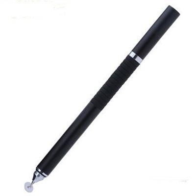 Universal stylus pen and Ordinary ball-point pen for Capacitive Screens-Black