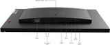 Lenovo ThinkVision P24q-30 LED display 60,5 cm (23.8"), 2560 x 1440 Pixels Quad HD, Zwart