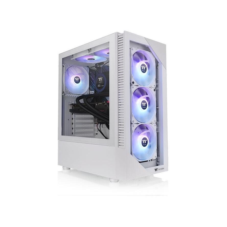 Hedo gaming desktop GPC-WHITE-I7-13700KF, 1TB opslag, 32GB , Nvidia RTX4060ti-8G, W11H White edition