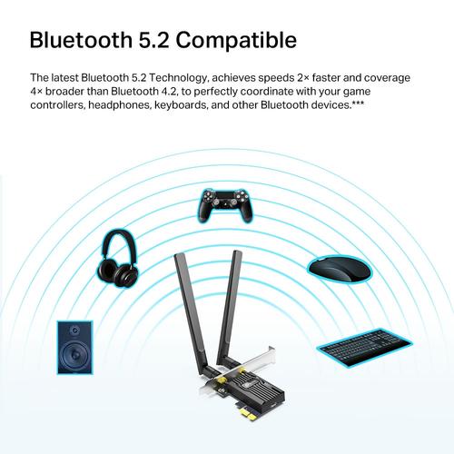 TP-Link Archer TX20E Intern WLAN / Bluetooth 1800 Mbit/s