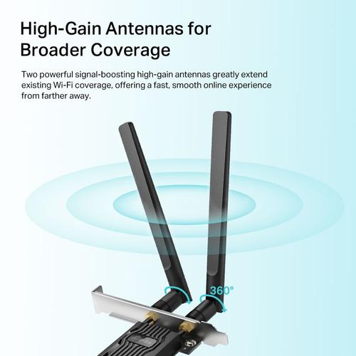 TP-Link Archer TX20E Intern WLAN / Bluetooth 1800 Mbit/s