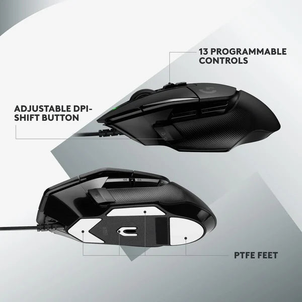 Logitech G G502 X muis Rechtshandig USB Type-A Optisch 25600 DPI