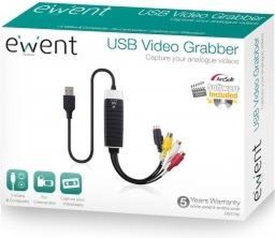 Eminent EW3706 usb videograbber + software
