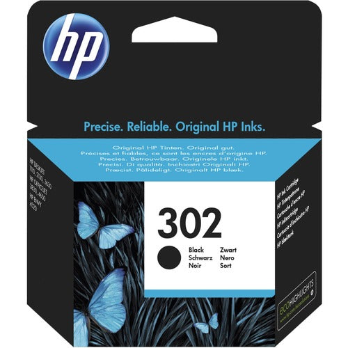 HP 302 Original Ink Cartridge - Black - Inkjet