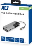 ACT Ac7043 USB-C-HDMI/VGA/LAN/USB/PD/CARD