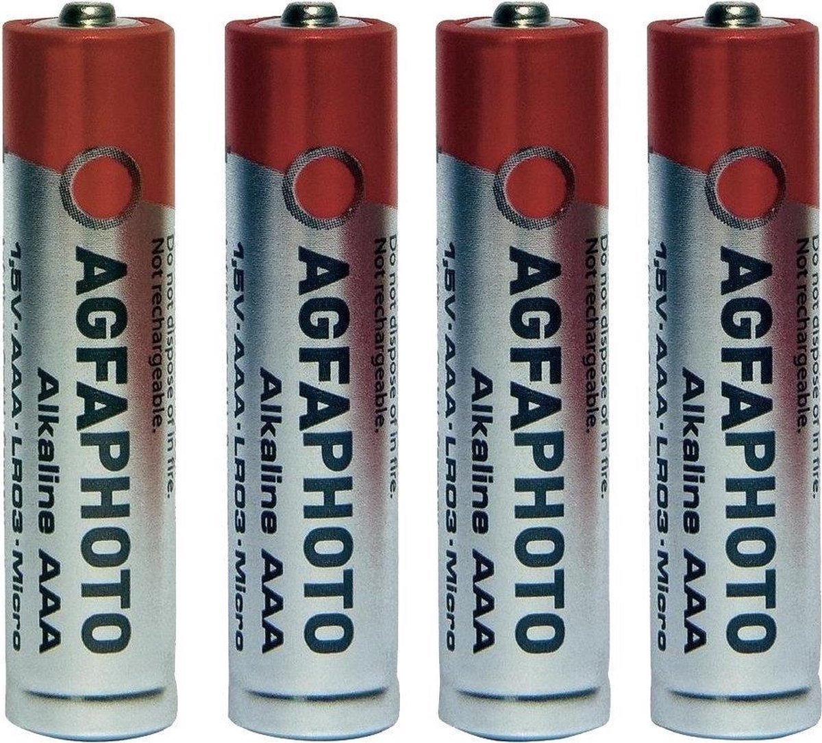 AgfaPhoto batterij Alkaline Power -AAA LR03 Micro 4St.