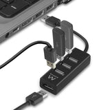 Ewent EW1123 Mini 4-poorts USB 2.0 Hub
