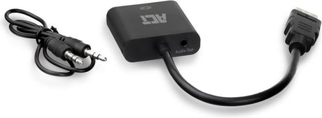 ACT HDMI naar VGA adapter, met audio, male naar female, 0,15 meter - AC7535