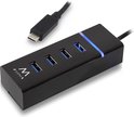 Ewent 4-Poorts USB 3.1 Gen1 (USB 3.0) Hub Type-C AC6415