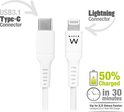 Ewent EW9915 USB-C naar Lightning-kabel 1mtr. ( AC3014 )