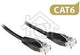 Act AC4002 CAT6 Networking Cable copper 2 Meter Black