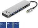 ACT AC7050 3-Port USB-C 3.1 Gen1 (USB 3.0) Hub with card reader and PD Pass-Through port