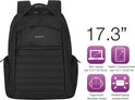 Ewent Urban Notebook Backpack 17.3, BLACK AC8535