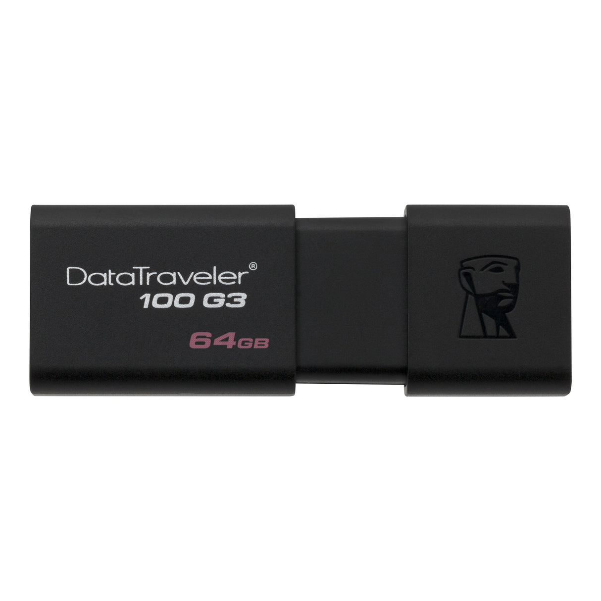 USB-Stick 64GB Kingston DataTraveler DT100G3 (black) retail