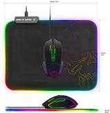 Spirit of Gamer RGB gaming muismat - mediumformaat