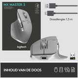 Logitech Wireless Mouse MX Master 3 grey