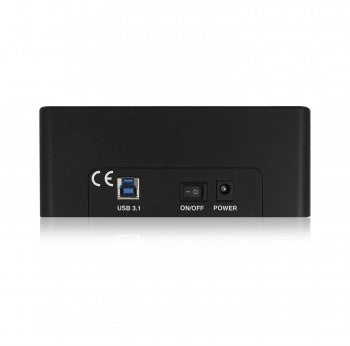 Ewent ew7014 Dual Docking Station USB 3.1 Gen1 (USB3.0) voor 2.5 en 3.5 inch SATA HDD/SSD