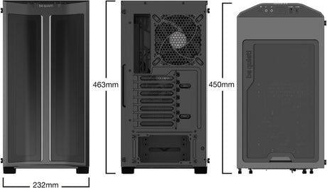 Behuizing be quiet! Pure Base 500DX zwart