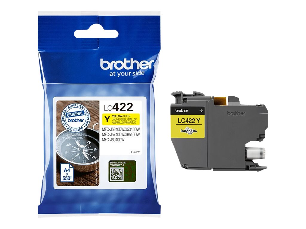 BROTHER LC422Y Ink Cartridge
