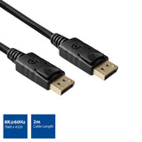 ACT 8K DisplayPort 1.4 Kabel Male/Male - 2 meter AC3910