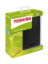 Toshiba 6.3cm 1TB USB3.0 Canvio Basics black extern retail