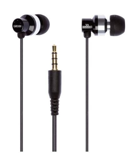 Grixx Optimum Headphone In-Ear Black