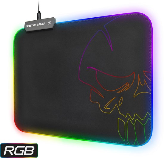 Spirit of Gamer RGB gaming muismat - mediumformaat