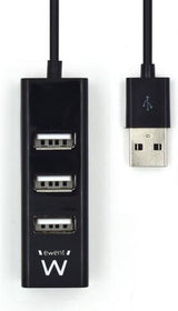 Ewent EW1123 Mini 4-poorts USB 2.0 Hub