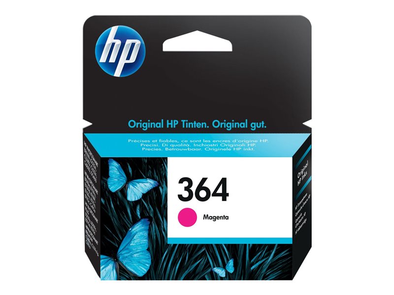 HP 364 originele ink cartridge magenta standard capacity 3ml 300 pagina s 1-pack