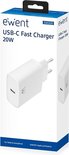 EWENT ew1320 USB-C Fast Charger 20W for Tablet and Smartphone ( AC2100 )