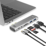 ACT AC7025 Docking station – USB-C naar USB – 4K HDMI – Universeel