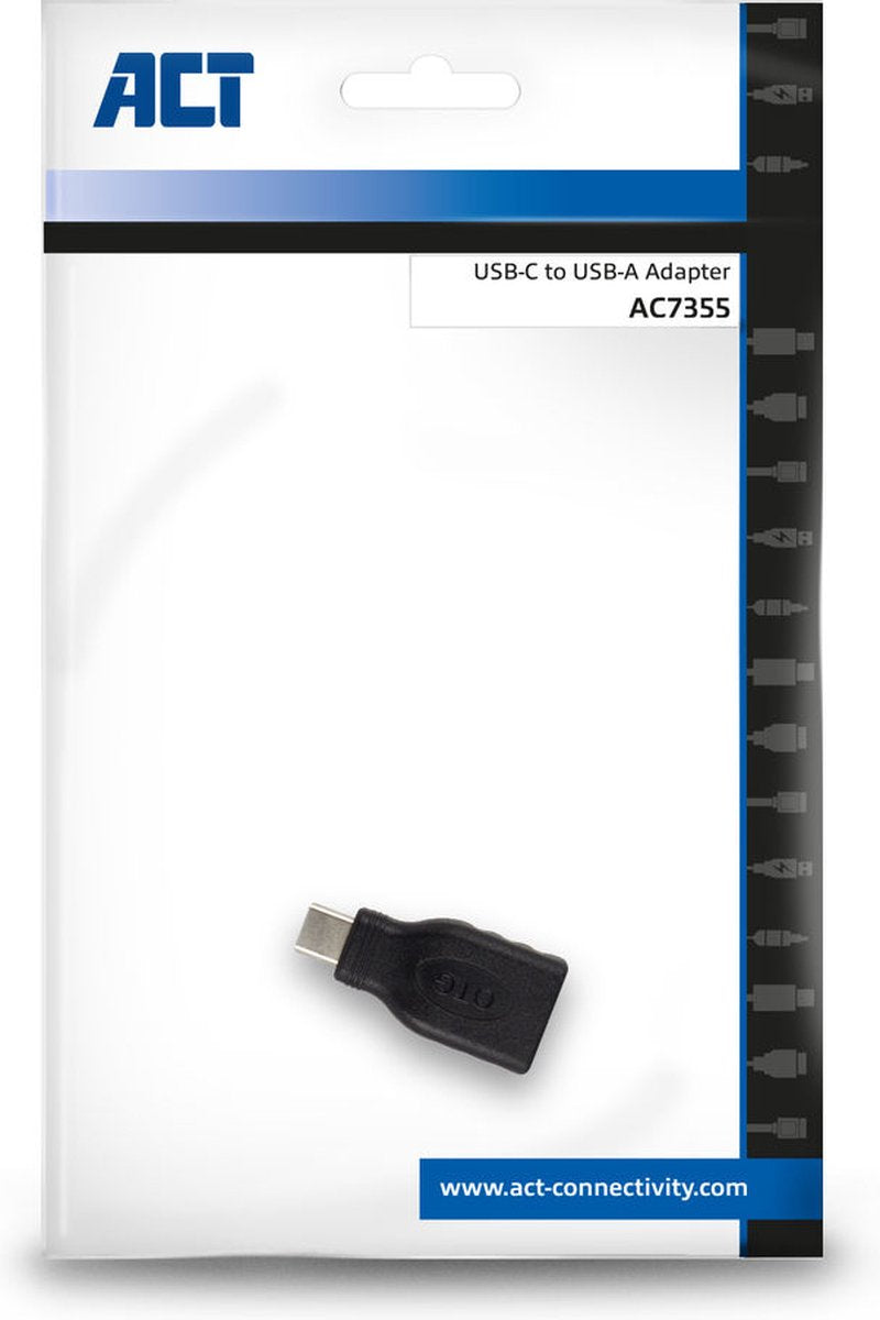 ACT USB C USB A adapter - USB 3.2 – 5Gbps- AC7355