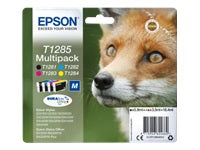 EPSON T1285 inktcartridge zwart en drie kleuren standard capacity 5.9ml and 3 x 3.5ml 4-pack