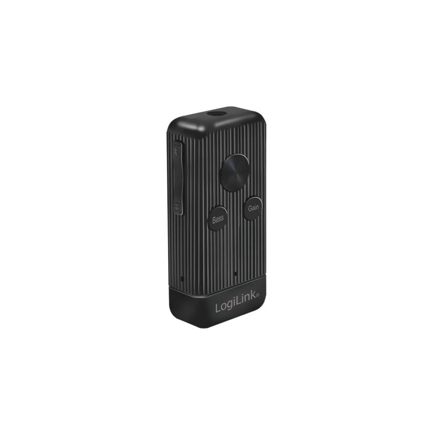 LogiLink Bluetooth 5.0 Audio ontvanger, microSD, zwart, jack
