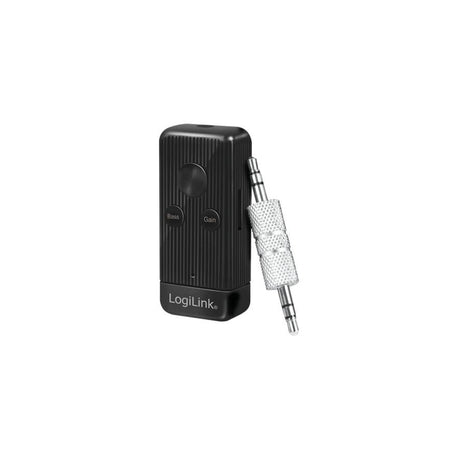 LogiLink Bluetooth 5.0 Audio ontvanger, microSD, zwart, jack