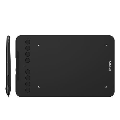 XPPen DECO MINI 7 grafische tablet Zwart 5080 lpi 177,8 x 111,1 mm USB