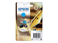 EPSON 16XL inktcartridge cyaan high capacity 6.5ml 450 paginas 1-pack