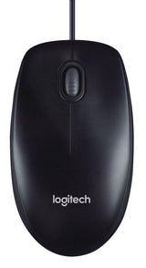 Logitech USB Mouse M90 black