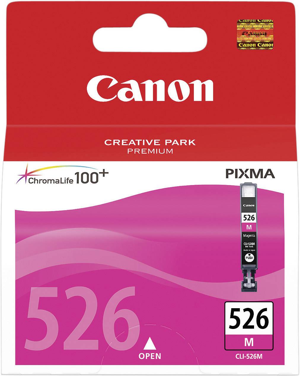 CANON CLI-526M inktcartridge magenta standard capacity 9ml 1-pack