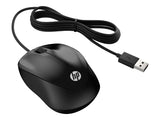 HP 1000 - muis - USB - zwart
