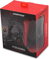 Rampage Quadro 7.1 RGB gaming headset RM-K2 - Surround Sound - PC
