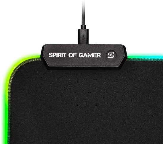 Spirit of Gamer RGB gaming muismat - mediumformaat